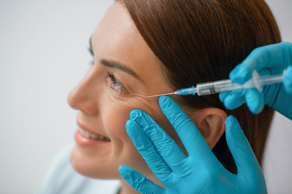 Faltenunterspritzung mit Botox in Frankfurt